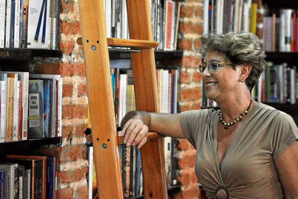 María Elsa Gutiérrez, la artífice de Ábaco Libros en Cartagena. FOTOS: CORTESÍA