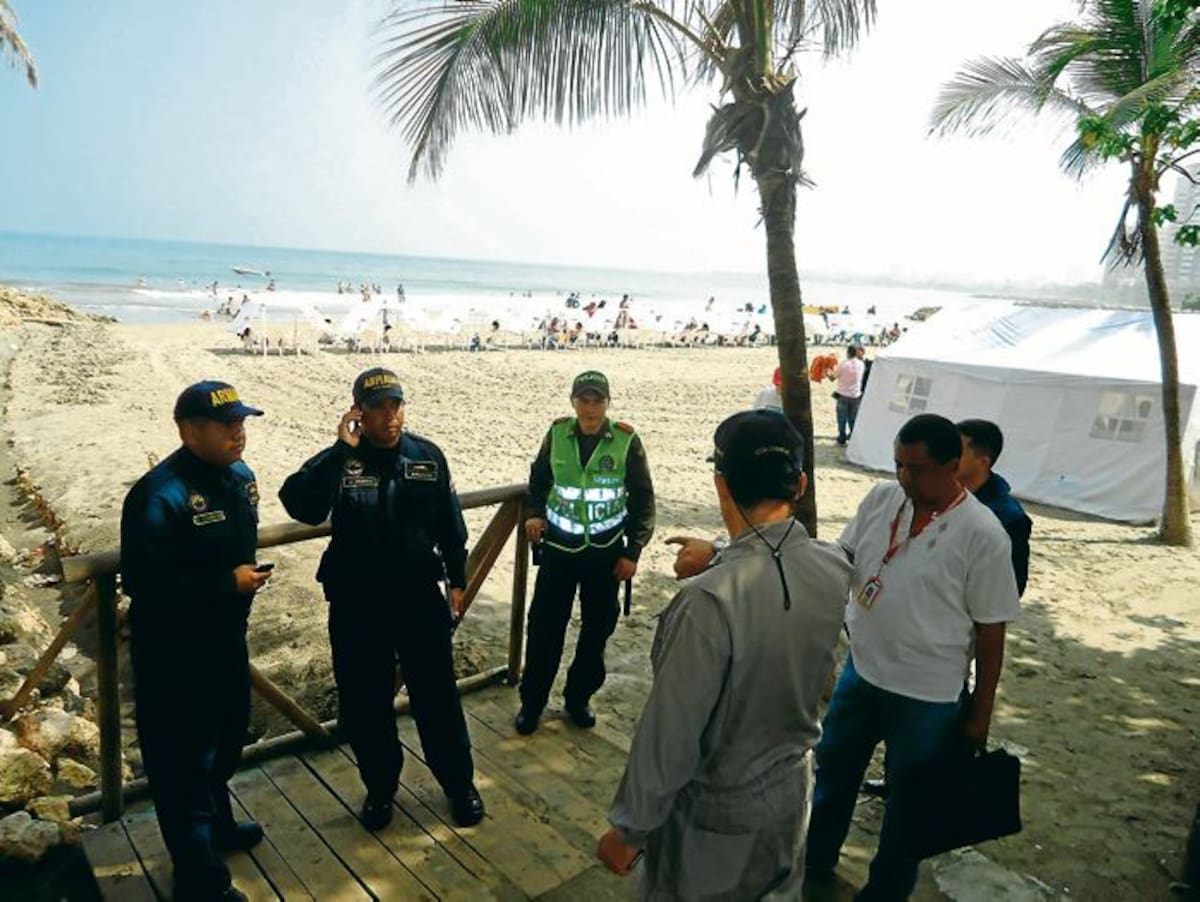 La Dimar de la mano con la Policía, Guardacostas, Espacio Público, Asotelca, Cotelco y Asobocala ejercen controles a las motos náuticas.
