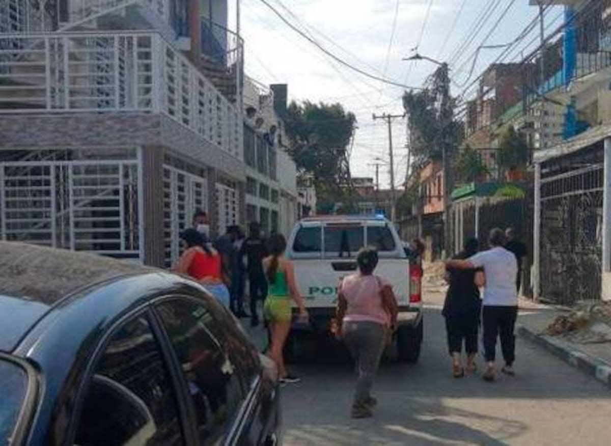 El doble feminicidio ocurrió en el barrio El Diamante. Foto: El País.