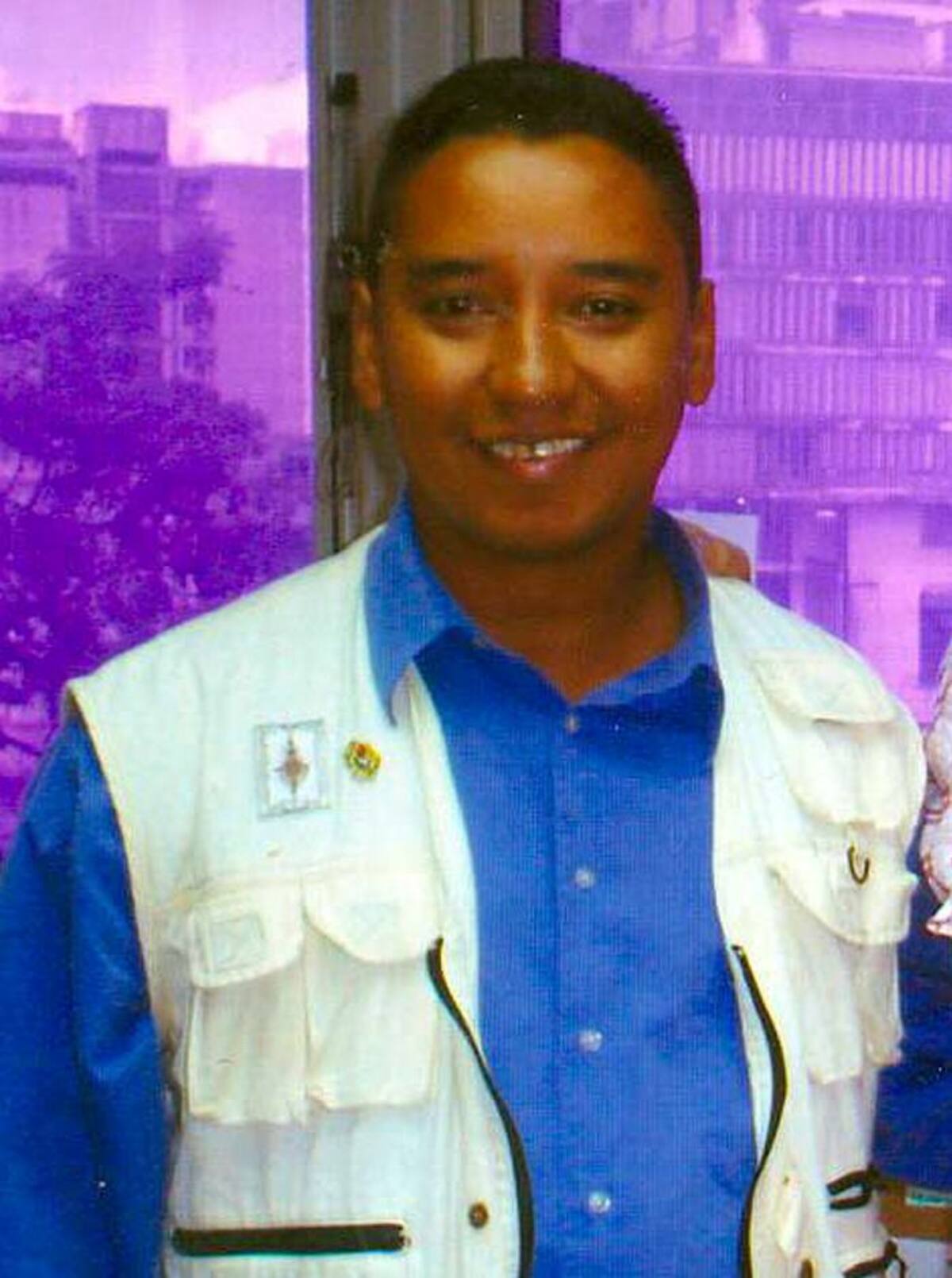Fredy Muñoz, periodista cartagenero exiliado en Venezuela. foto archivo