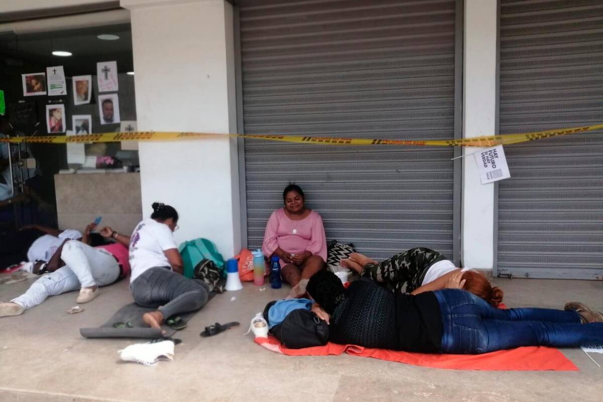 Plantón de víctimas del conflicto: Distrito se hace el “ciego, sordo y mudo”