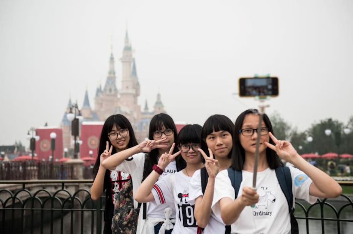Parque Disney en Shangái. AFP JOHANNES EISELE
