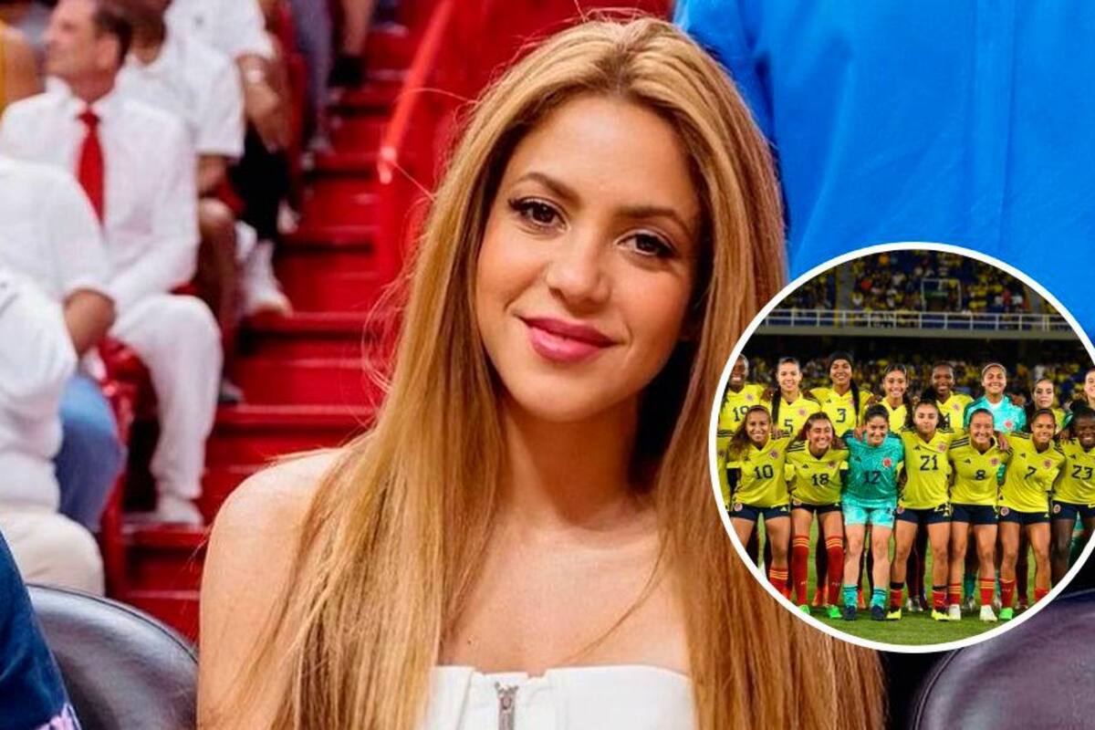 El emotivo mensaje de Shakira en apoyo a la Selección Colombia femenina