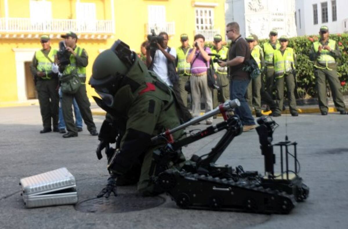 Expertos antiexplosivos y antisecuestro de la Policía prestarán servicios en las ocho ciudades sedes del Mundial de Fútbol Sub-20. Su labor será apoyada por robots y equipos de la mejor tecnología. AROLDO MESTRE - EL UNIVERSAL
