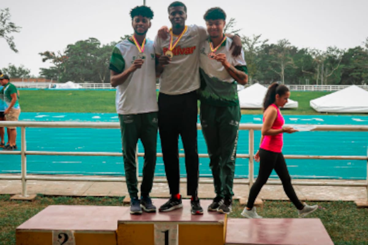 Bolívar: El atletismo tiene 23 cupos a Juegos Nacionales