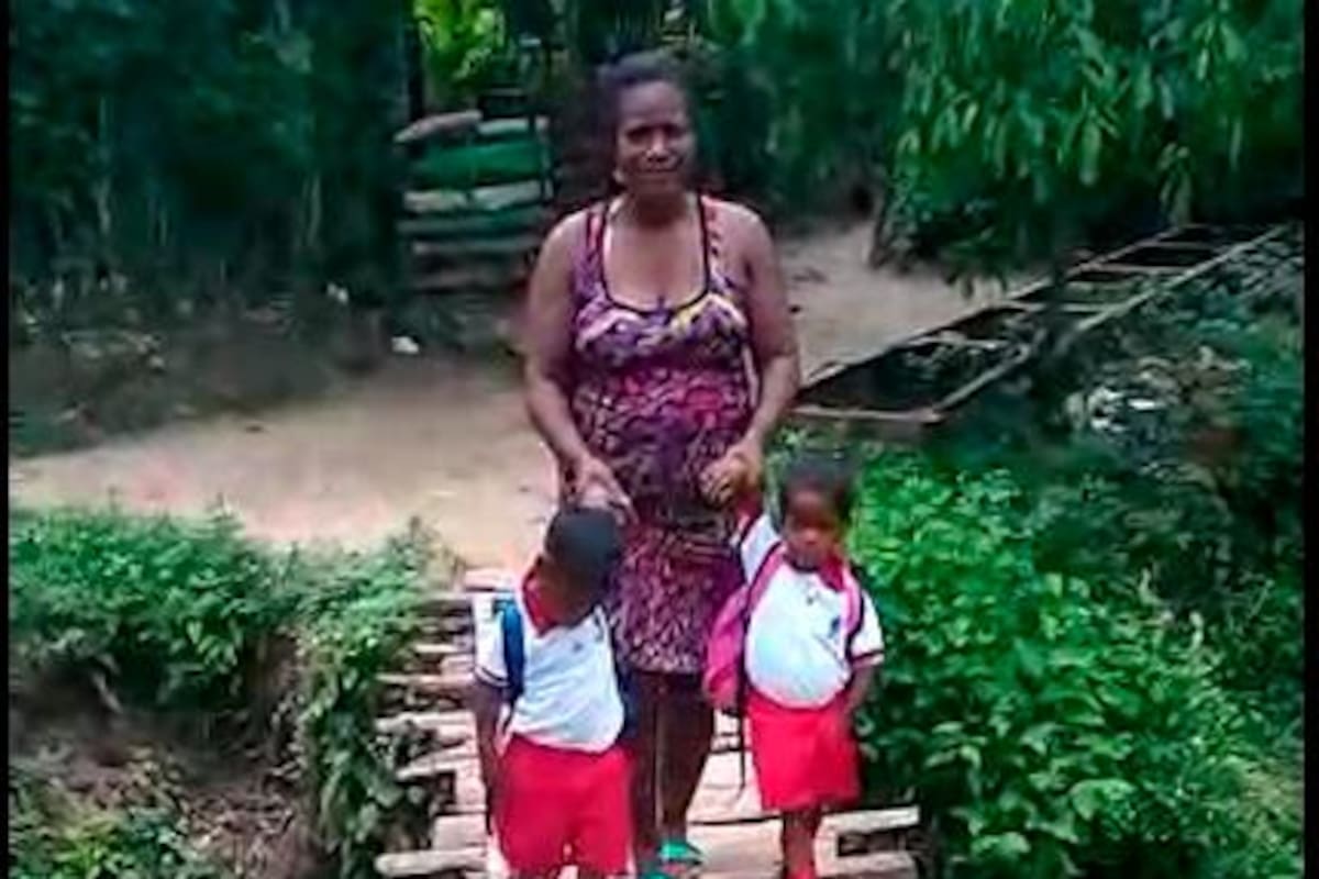 “Con cada aguacero nos quedamos sin puente”: dramático relato en Clemencia