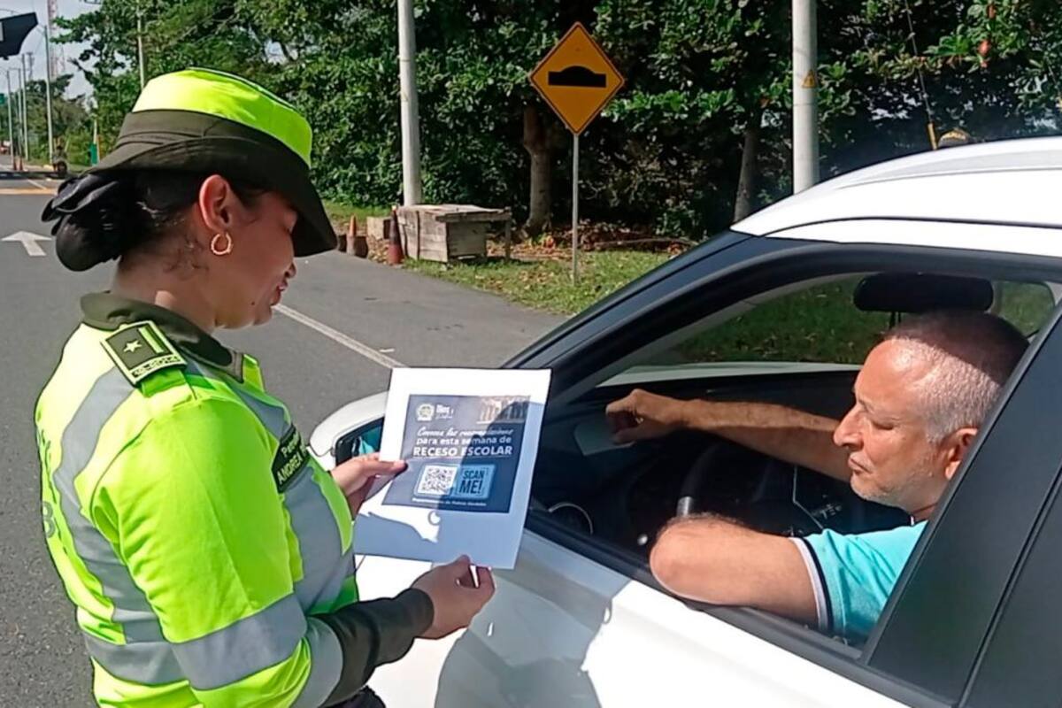 Autoridades garantizan seguridad a ciudadanía durante semana de receso escolar