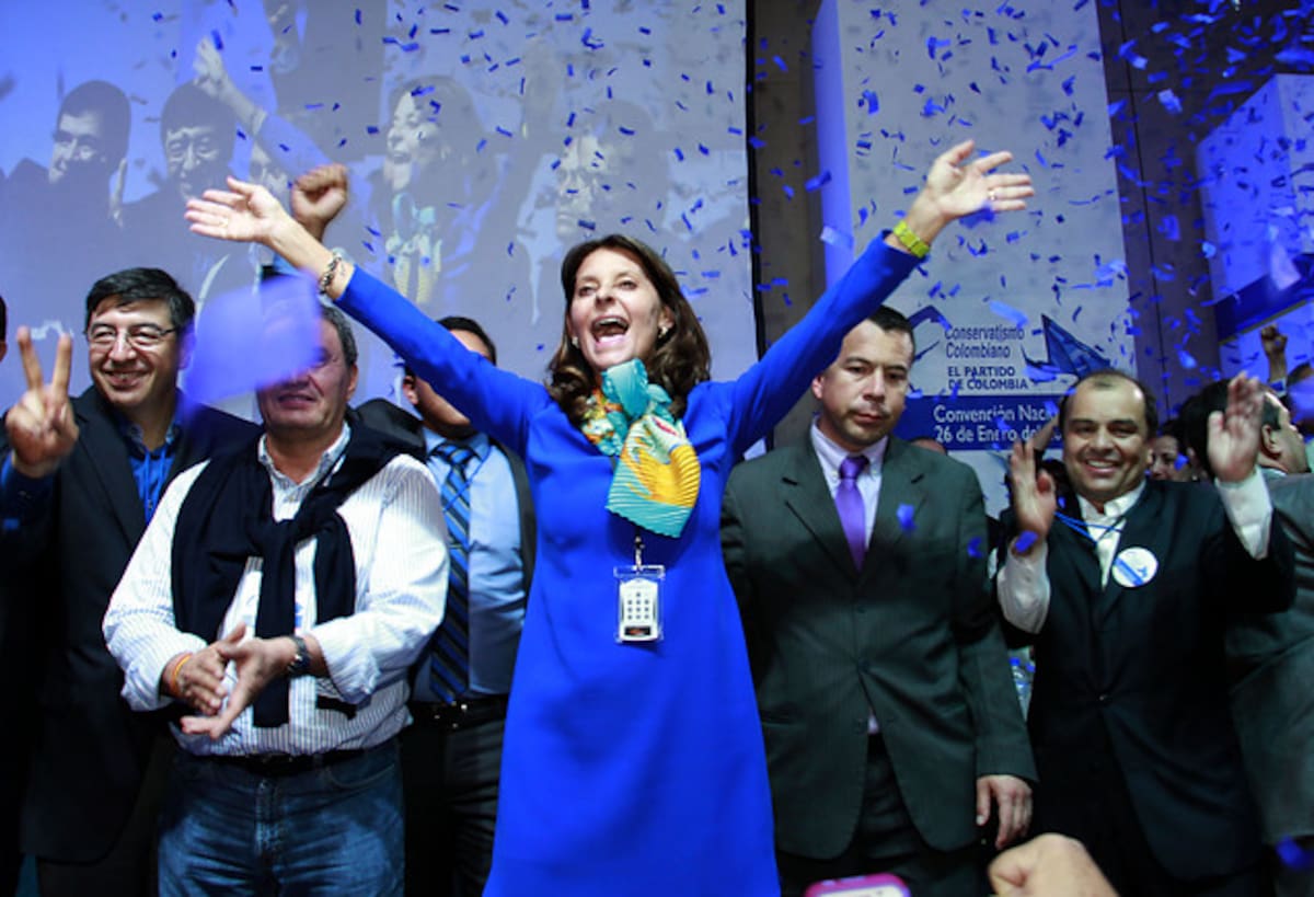 Martha Lucía Ramírez fue elegida como la nueva candidata presidencial por el Partido Conservador.