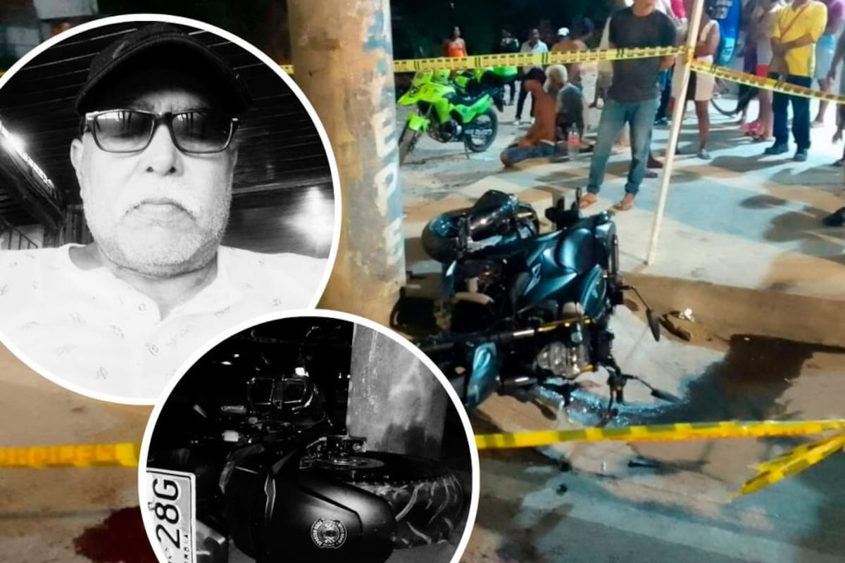 Murió arrollado por moto en el mismo sitio donde se accidentó hace un año