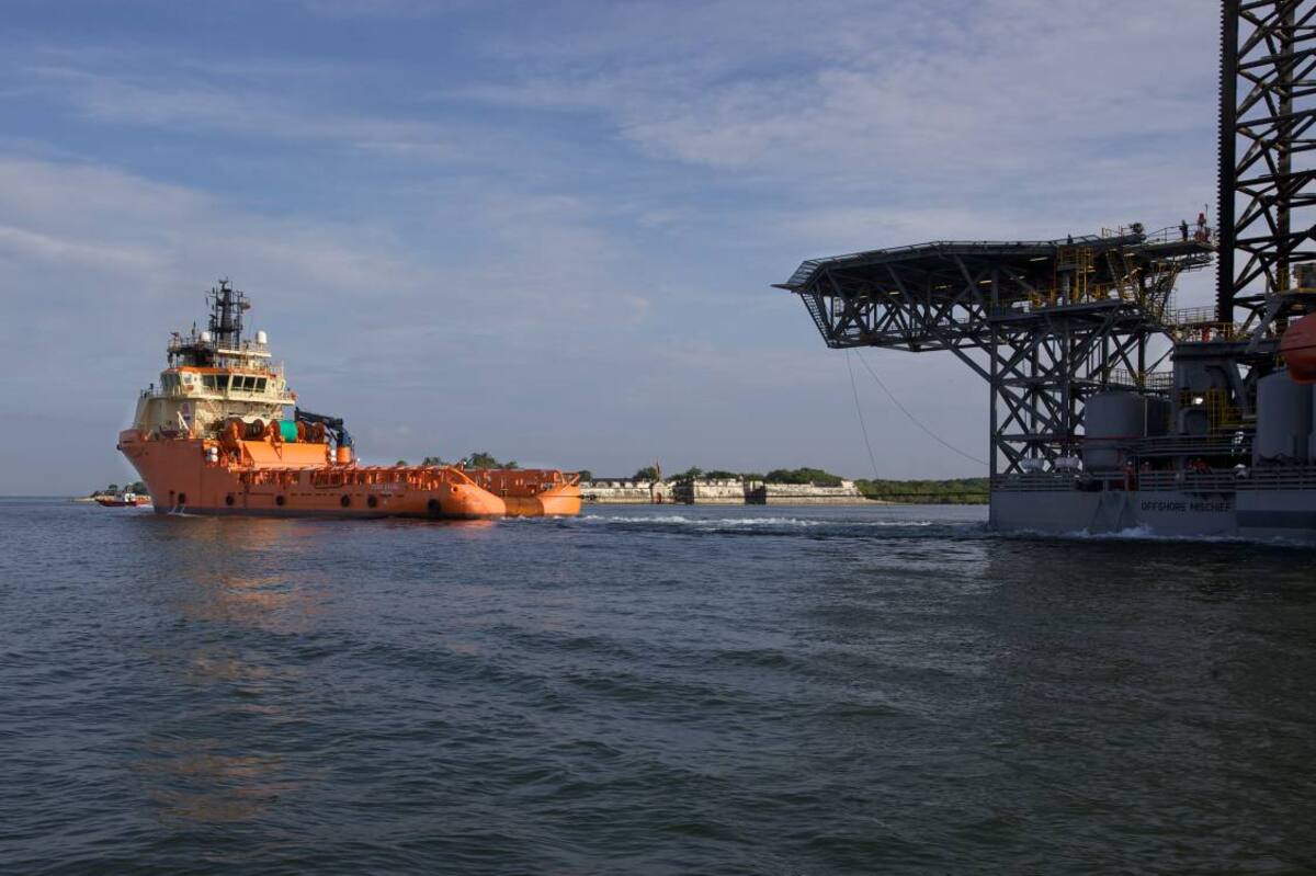 Plataforma Offshore Mischief Cortesía