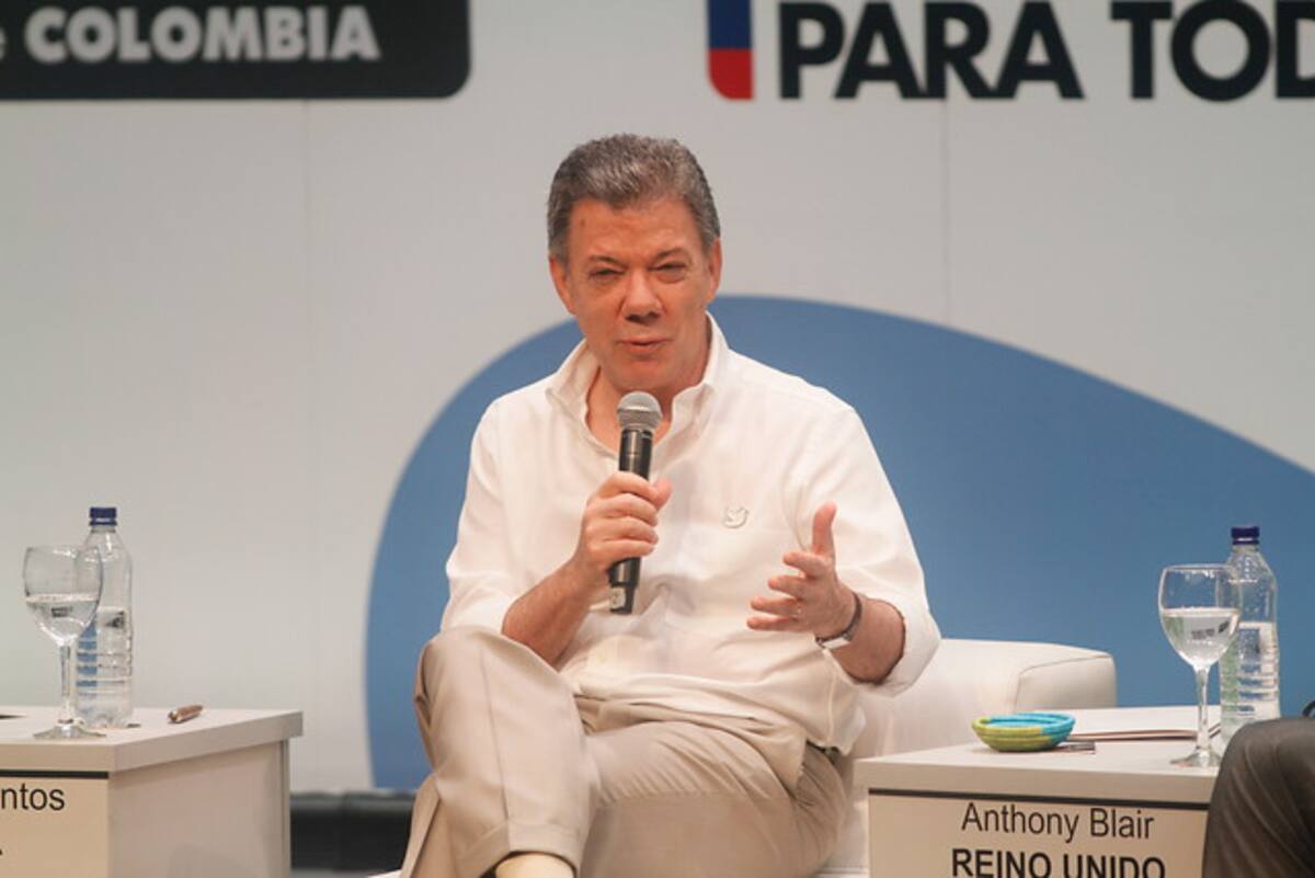 El presidente de la República, Juan Manuel Santos. COLPRENSA