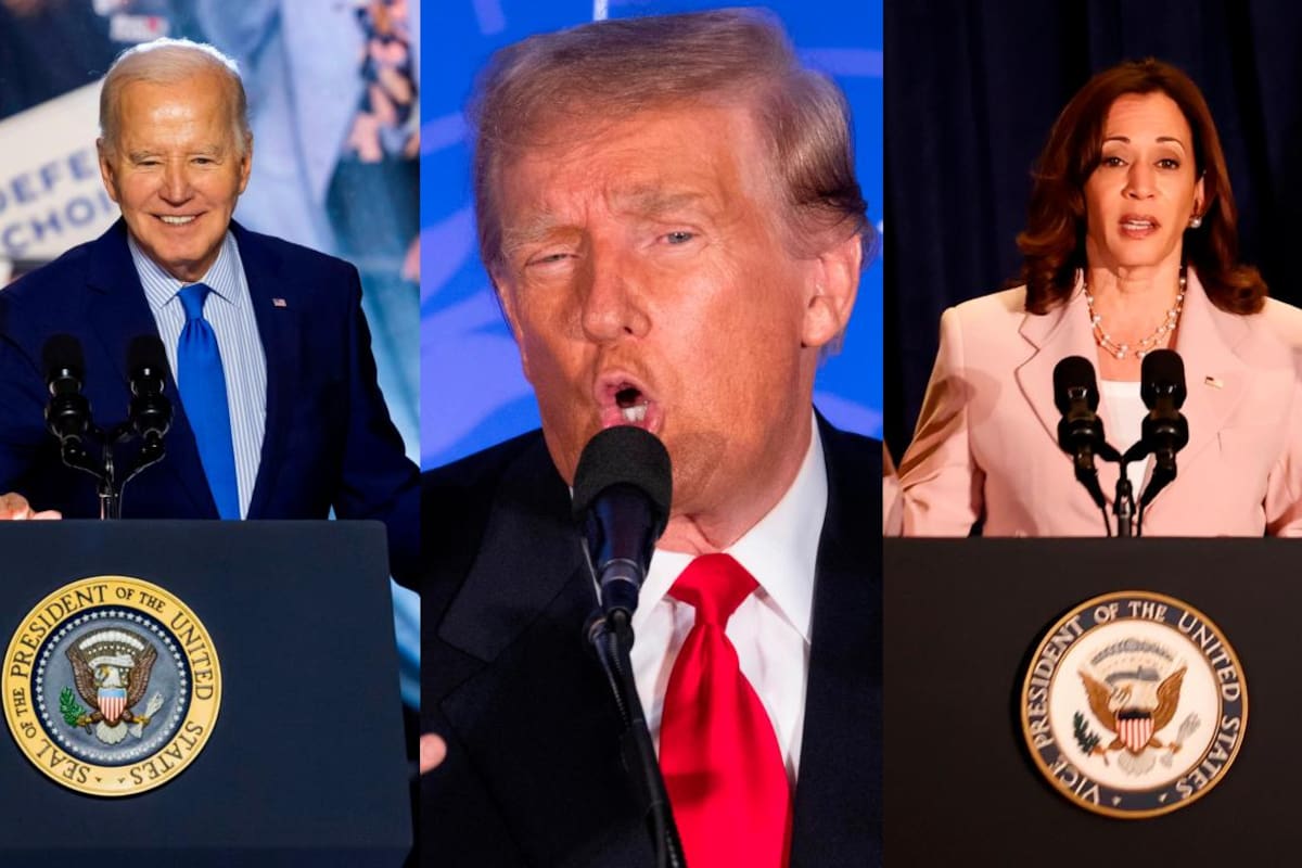 Biden señala a Trump como el responsable de que “la libertad esté en entredicho”