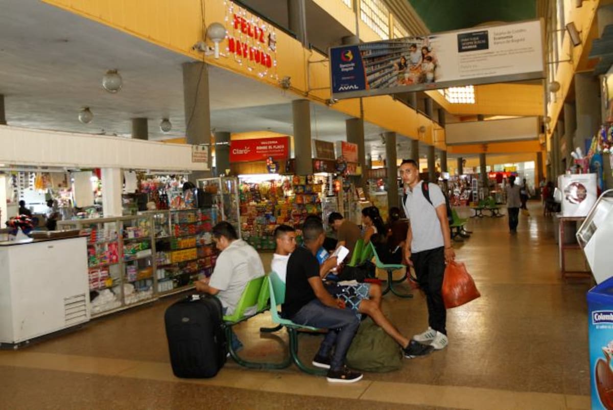 La Terminal de Transporte espera movilizar en diciembre 360 mil pasajeros, 2% más que en el 2015. // JULIO CASTAÑO-EL UNIVERSAL