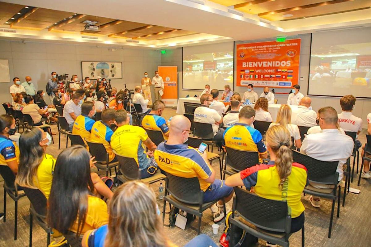 Santa Marta está lista para el Mundial de Natación con aletas aguas abiertas