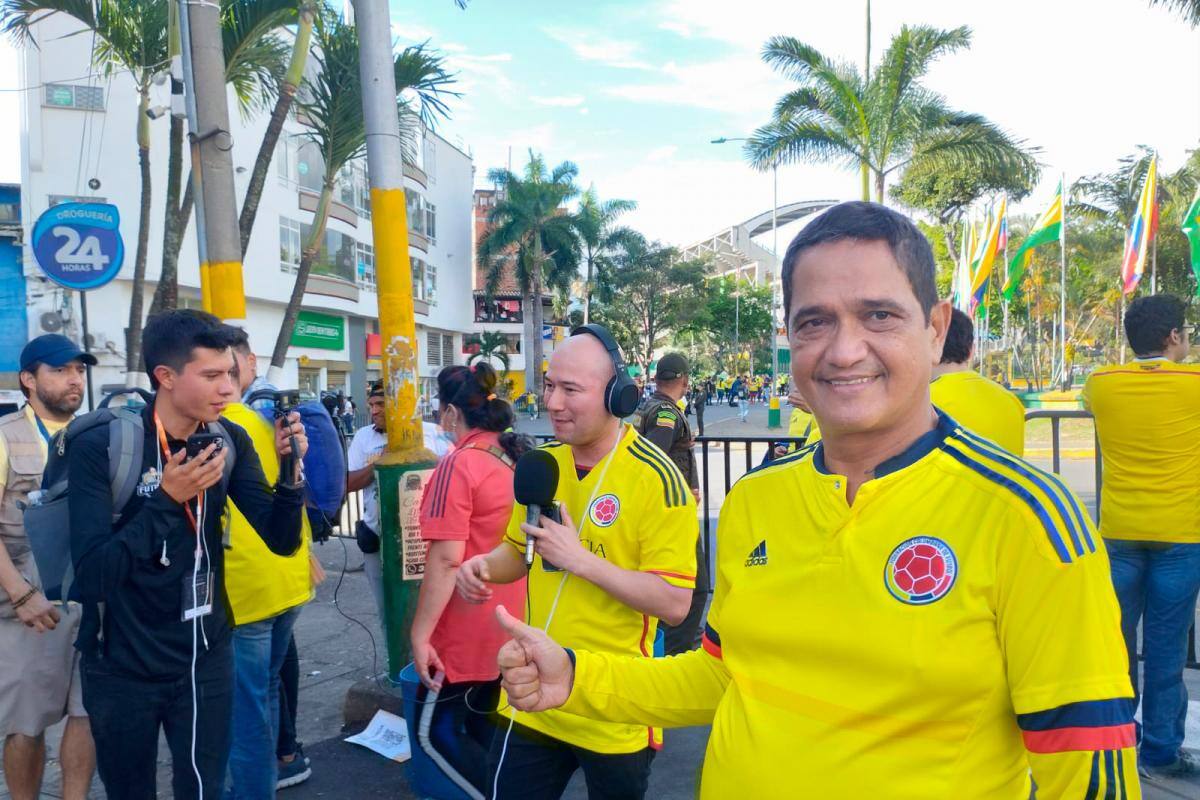 Un periodista cartagenero presente en la final de la Copa América Femenina