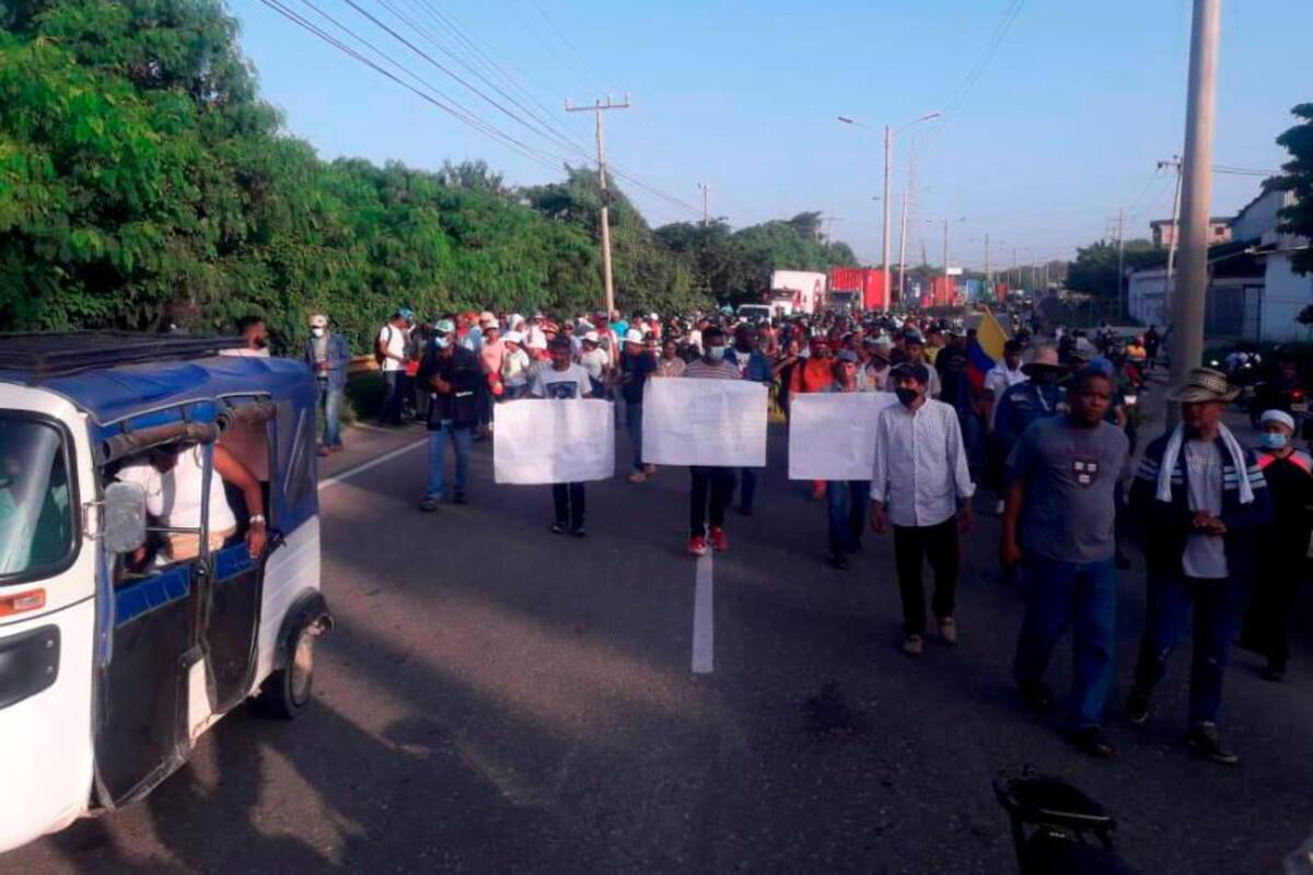 ¡Prepárese! Este martes habrá protesta en la zona industrial de Mamonal