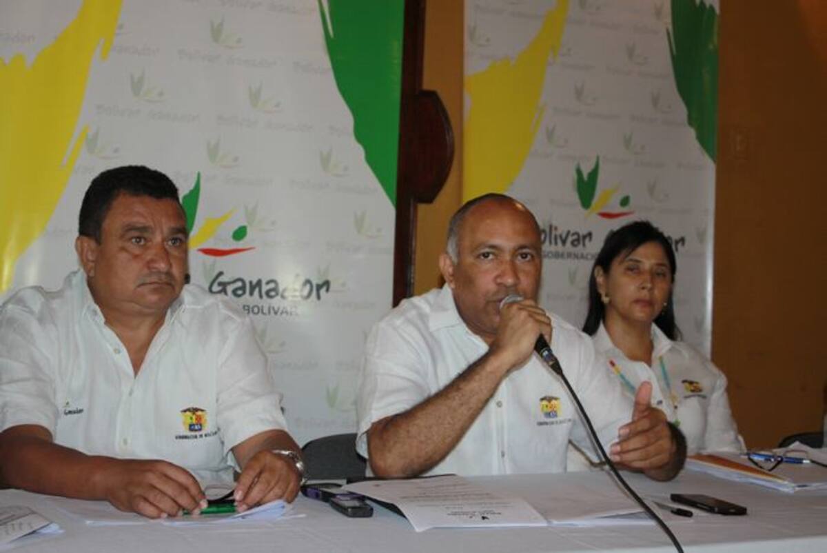 Secretario de Hacienda de Bolívar, Gustavo Martínez. Cortesía/Gobernación.