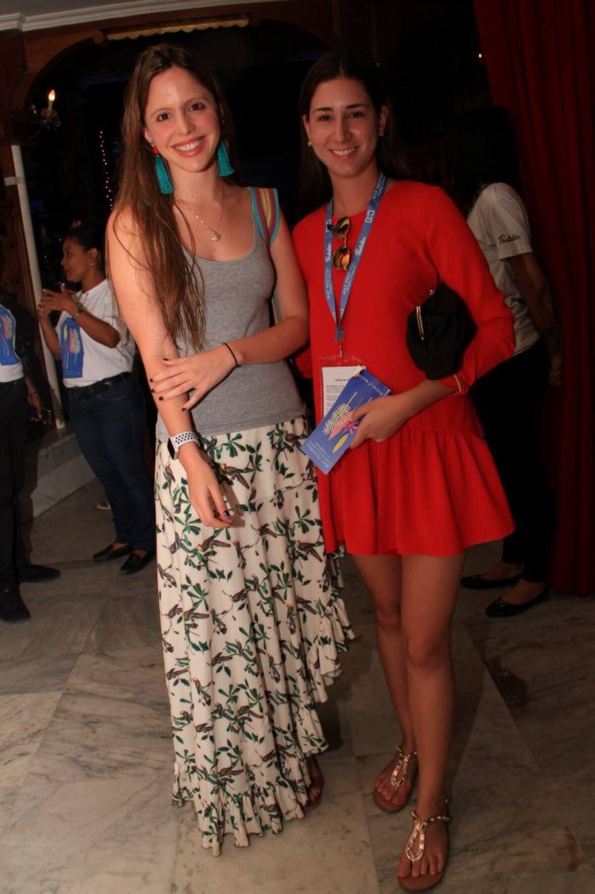 María Antonia Rojas y Paulina Llanos. ZENIA VALDELAMAR