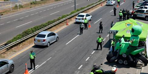 Mas de 100 mil vehículos se movilizaron durante Semana Santa en Cartagena