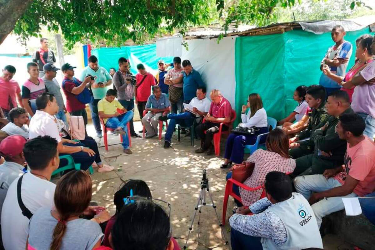 Familias en El Carmen deben desalojar parque del barrio Mateo Gómez