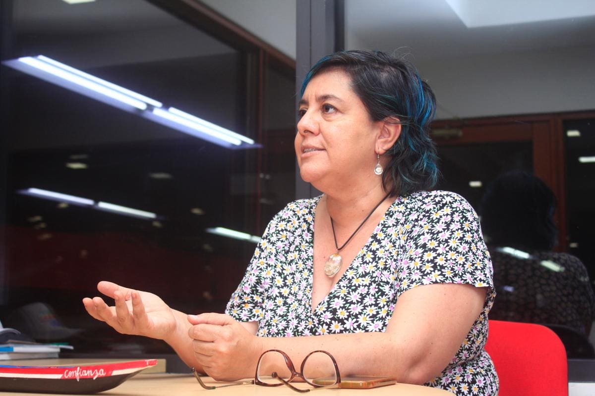 Ana María González, Secretaria del Interior.//Foto: El Universal.
