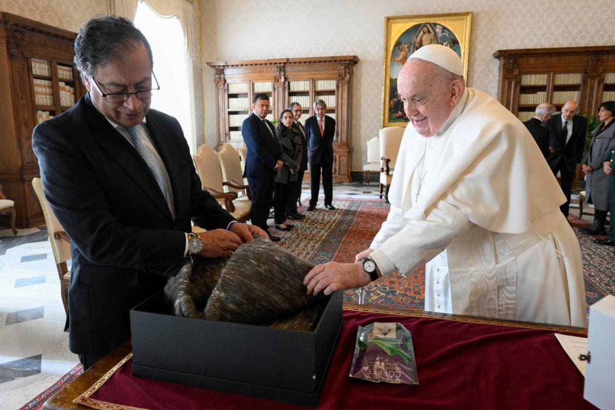“Cuente conmigo”: las palabras del papa Francisco a Petro