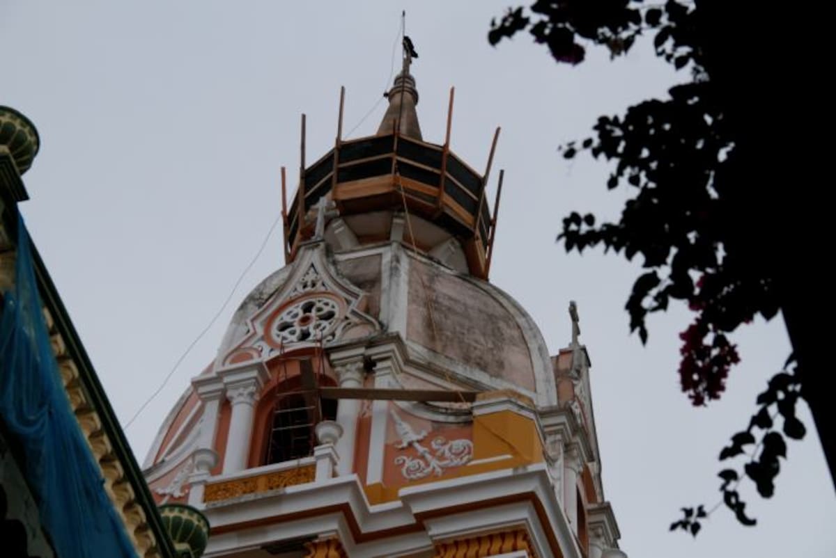 La Catedral Santa Catalina de Alejandría fue declarada Monumento Nacional de Colombia en 1995. ZENIA VALDELAMAR