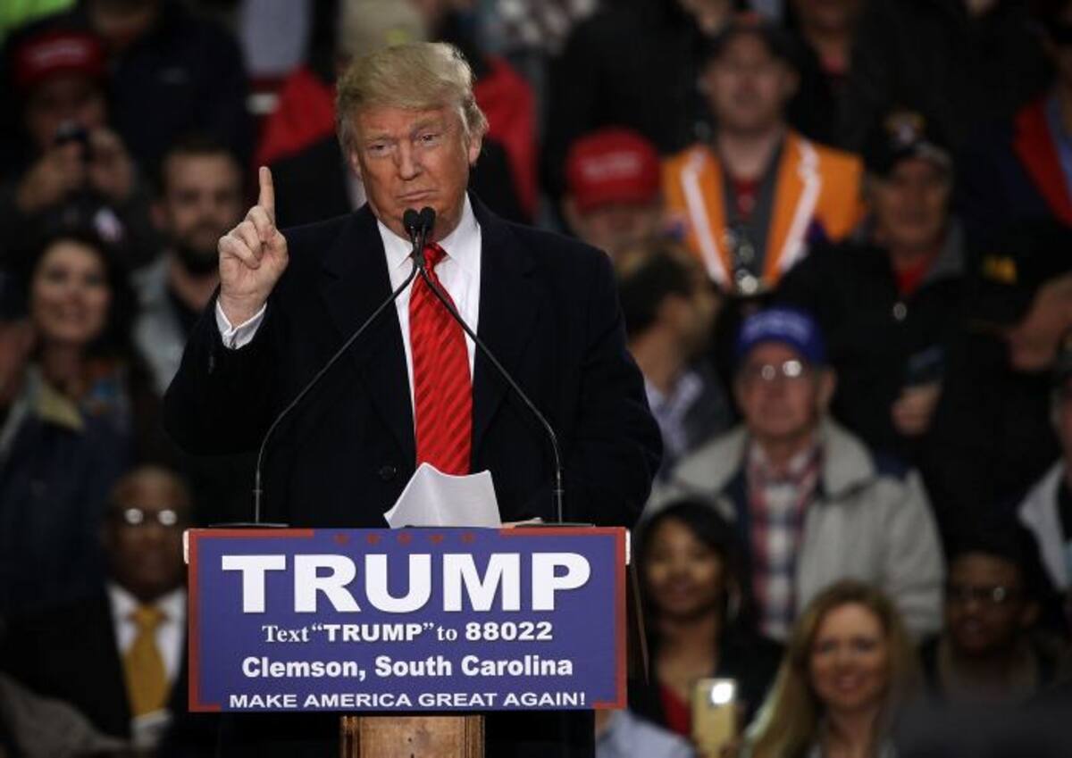 Donald Trump. AFP ALEX WONG