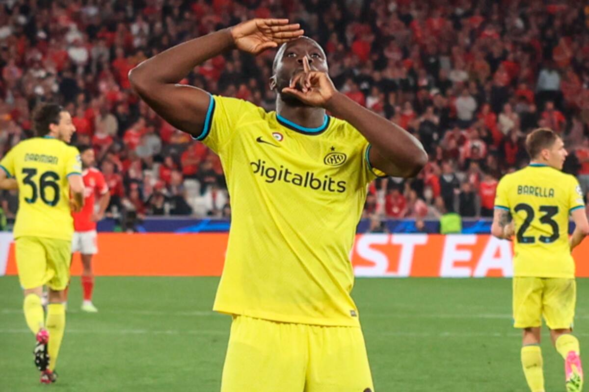 El Inter de Lukaku destruye la furia roja del Benfica en Champions League