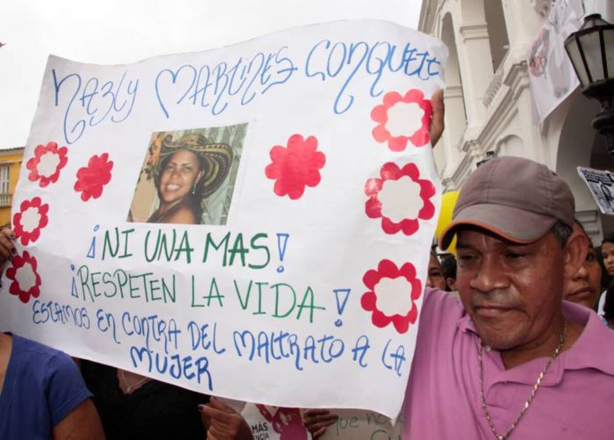 Wilfrido Martínez, padre Nasly María Martínez Conquett. ZENIA VALDELAMAR EL UNIVERSAL
