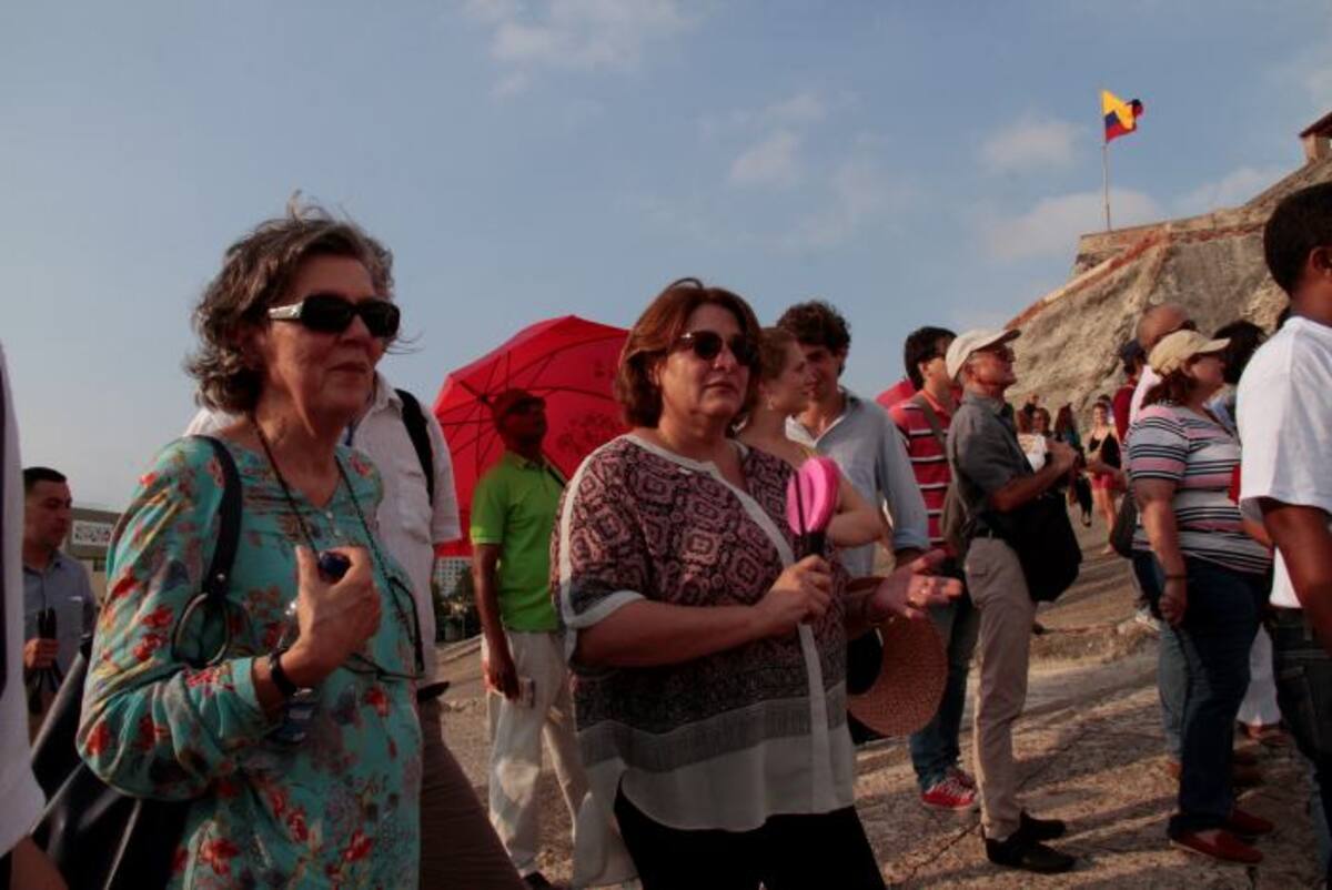 Mariana Garcés, Ministra de Cultura, en la apertura de este Encuentro sobre Patrimonio en Cartagena. Zenia Valdelamar-El Universal