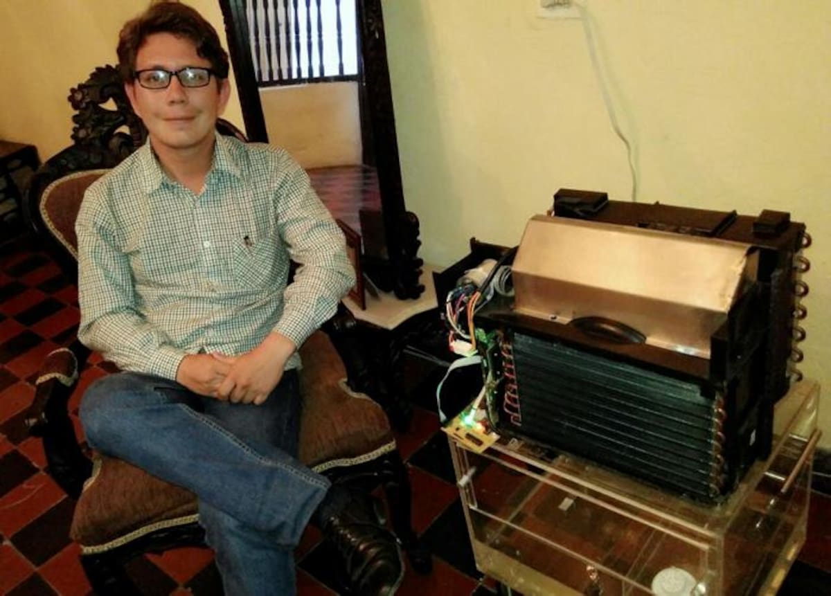 Pese a su juventud, se ha dedicado a innovar en proyectos ambientales para Cartagena, pide ayuda para seguir desarrollando sus ideas. CORTESÍA