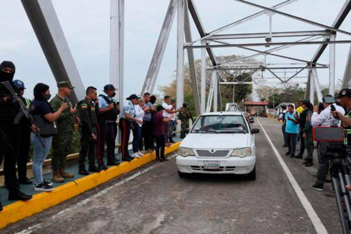 Tras 7 años, Colombia y Venezuela reabren el puente José Antonio Páez