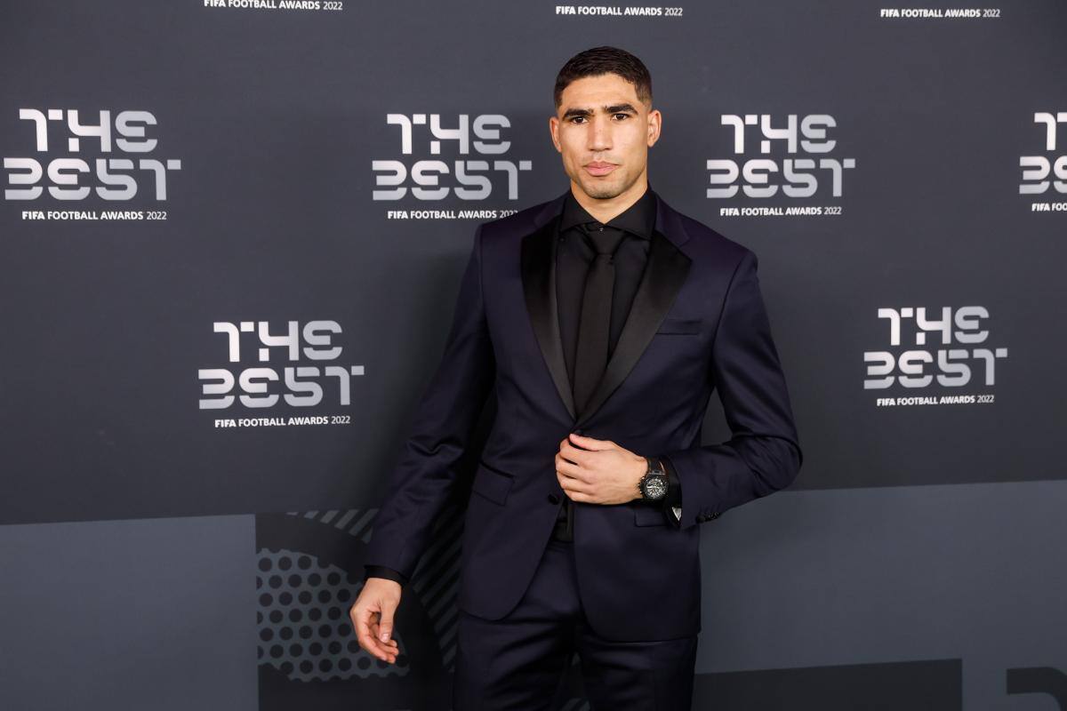 Acharf Hakimi, jugador del PSG, fue acusado formalmente de violación