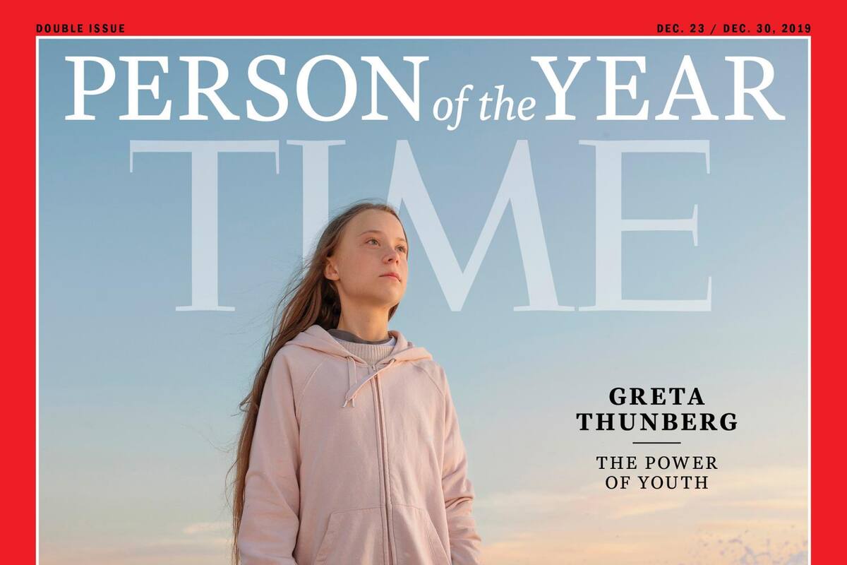 Time declara a Greta Thunberg “persona del año”