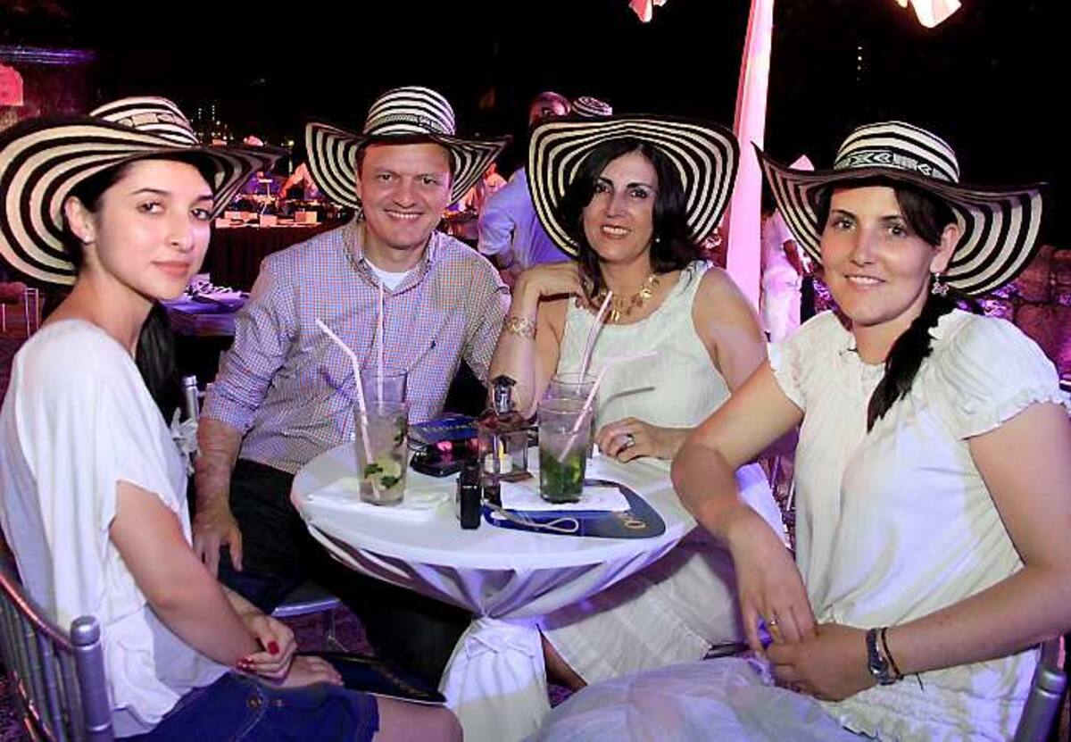 Johana Patiño, Andrés Bejarano, Ángela Diez y Luz Adriana Botero.