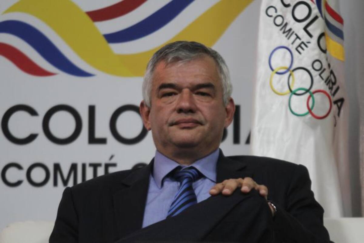 Ciro Solano, jefe de misión del Comité Olímpico Colombiano. COLPRENSA