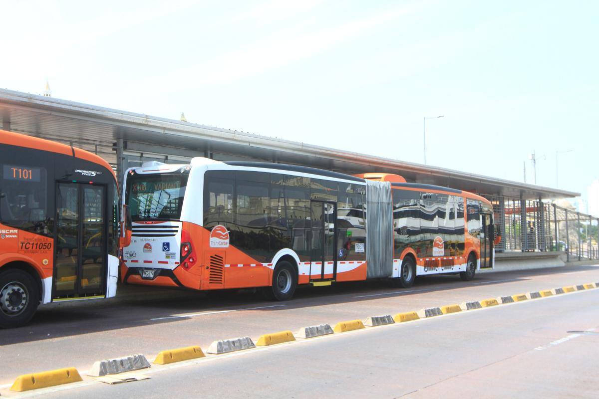 A corte de abril de 2019, el SITM cuenta con 305 buses vinculados, 46% de la totalidad de la flota. //Julio Castaño