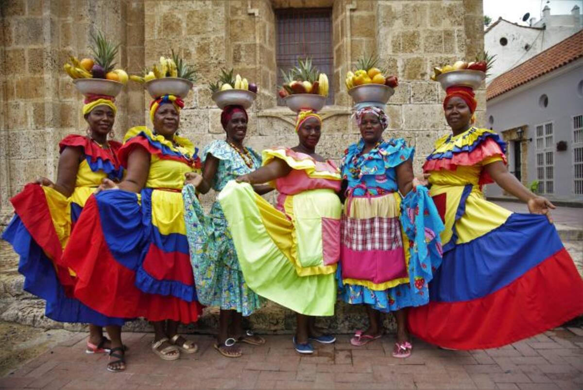 Lorenza Herrera, Narcilia Valdés,Lauriana Cassiani, Lida Cásseres, María del Carmen Cásseres y Rita Cásseres. Aroldo Mestre-El Universal