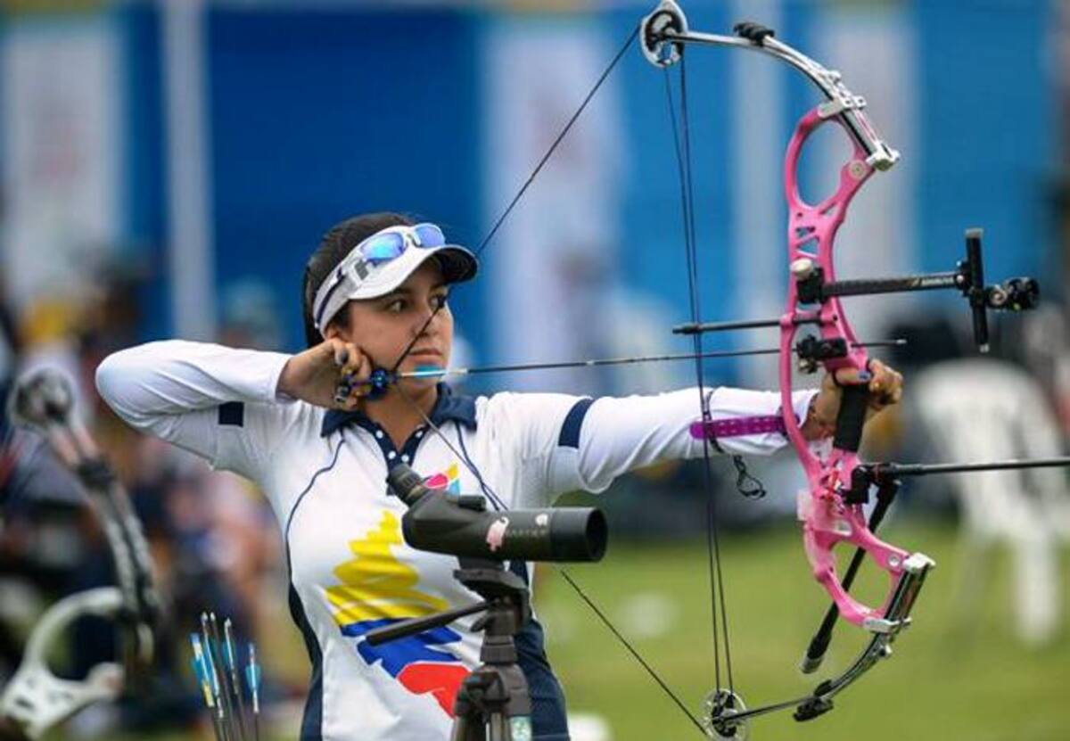 Sara López ganó oro para Colombia en los Juegos Centroamericanos y del Caribe. Archivo