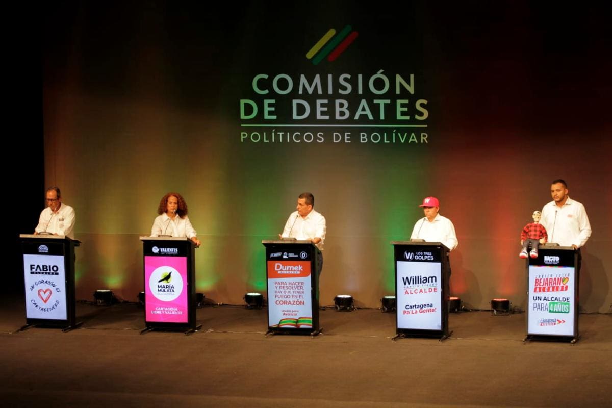 Cartagena y el agua, eje que compartieron los candidatos a la Alcaldía