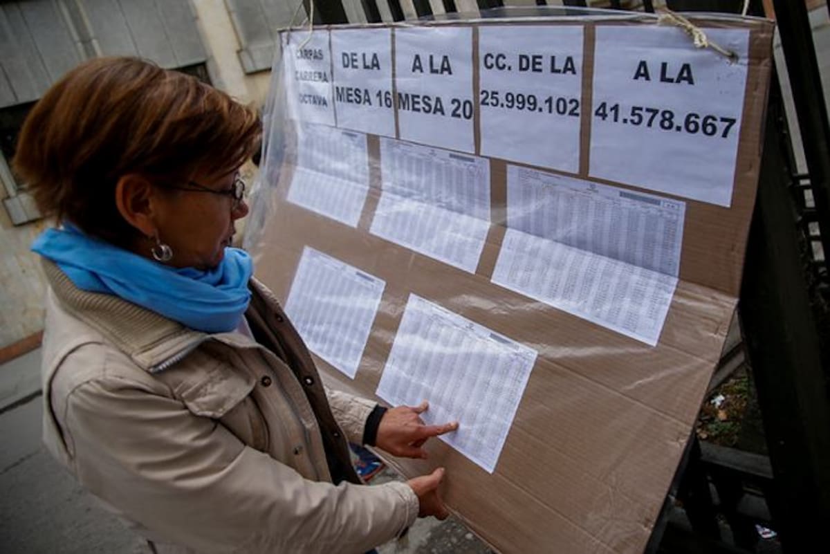 La policía da a conocer el primer balance. COLPRENSA