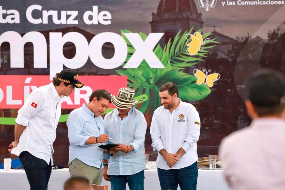 Petro y gobernador Arana ratifican a Mompox como capital tecnológica de Colombia
