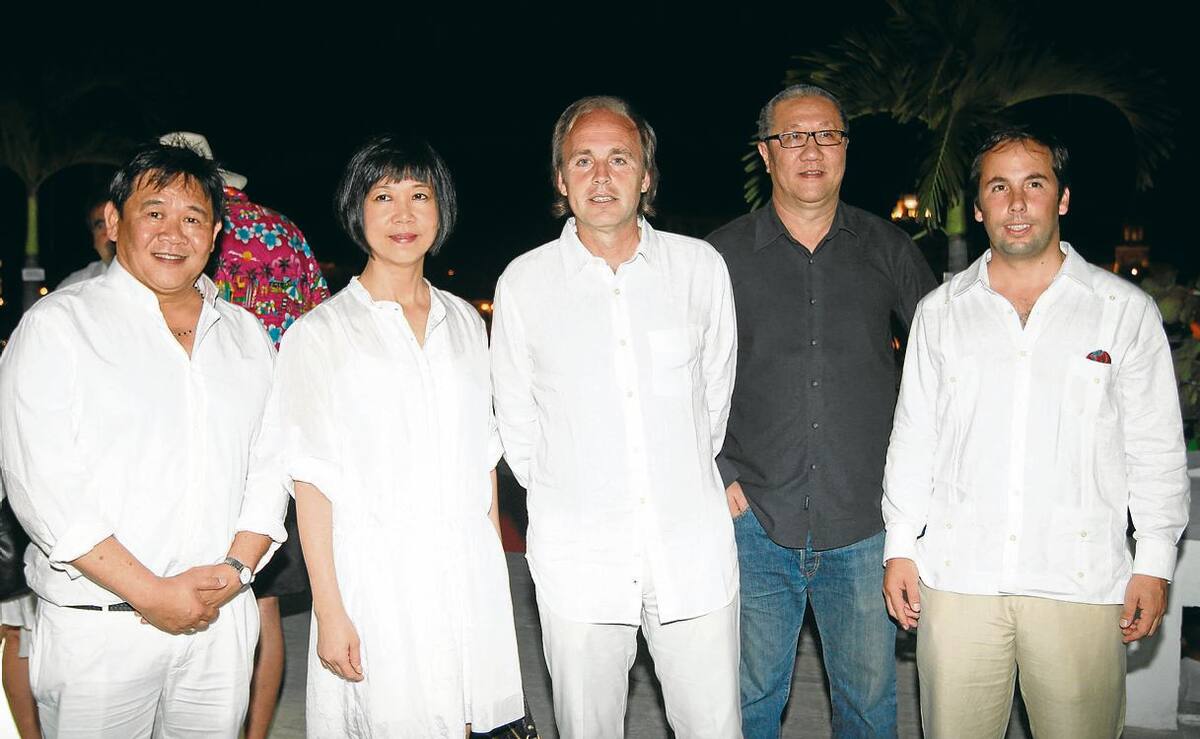 Ricardo Leduna, Lucía Low, Enrique Ibarra, James Heng y Gerónimo Cárdenas.