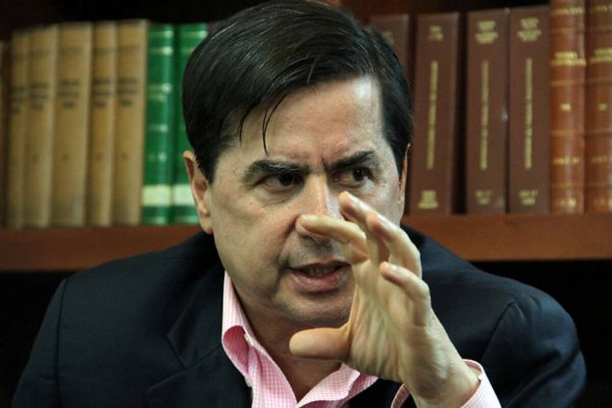 Ministro del Interior, Juan Fernando Cristo. Colprensa.
