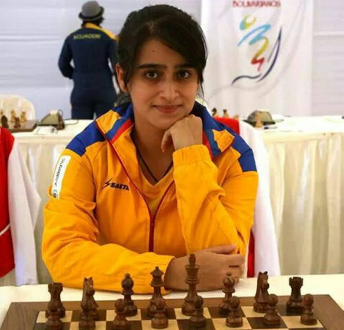Beatriz Franco es antioqueña y compite por la Liga de Bolívar de ajedrez. CORTESÍA