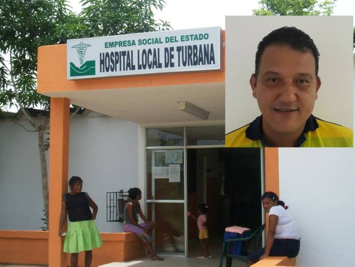 El gerente de la ESE de Turbana Jader Jácome pide junto con los concejales al gobierno nacional que piensen en la salud del municipio. El Universal