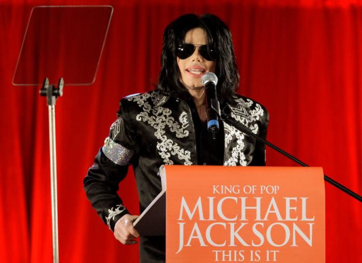 Michael Jackson. AP Joel Ryan