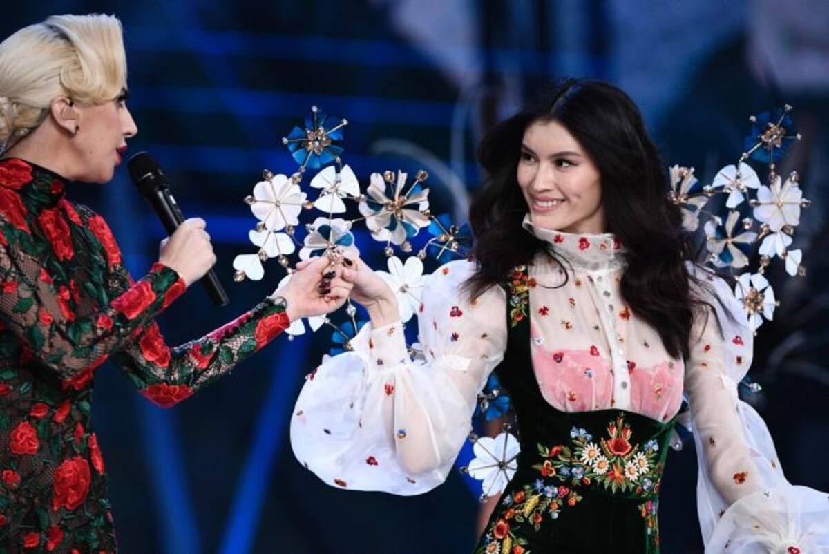 La modelo China Sue He. AFP