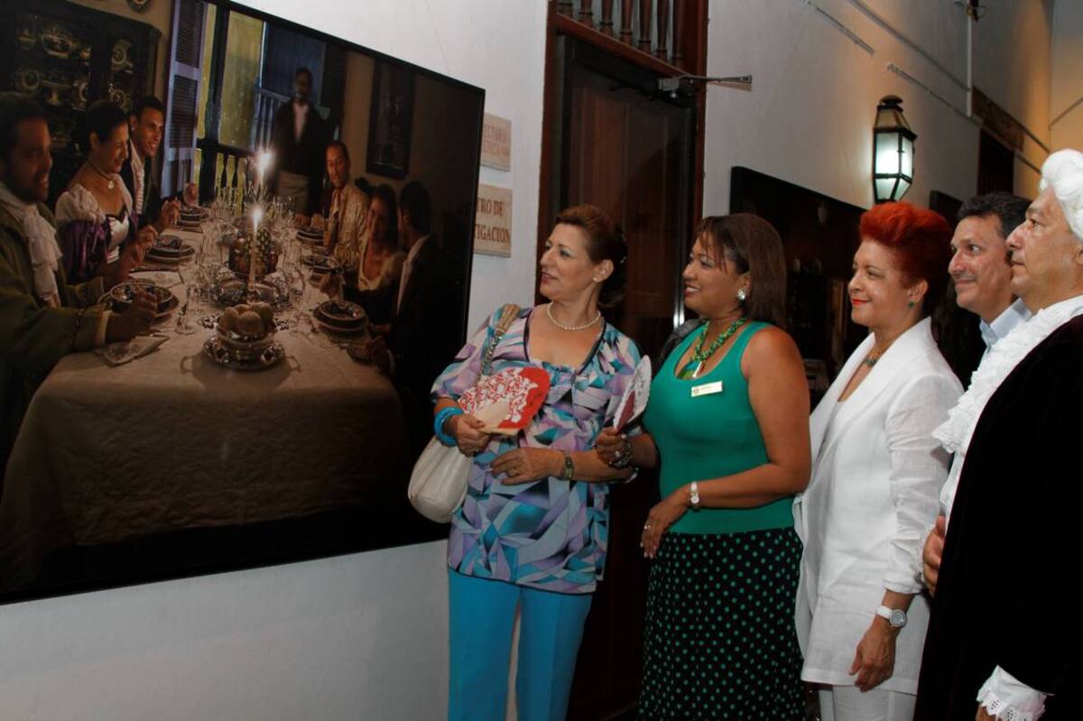 Manoli Aleu; la directora del IPCC, Oviris Caraballo; Gladys Pérez. Ricardo Zabaleta y Jesús Taborda.